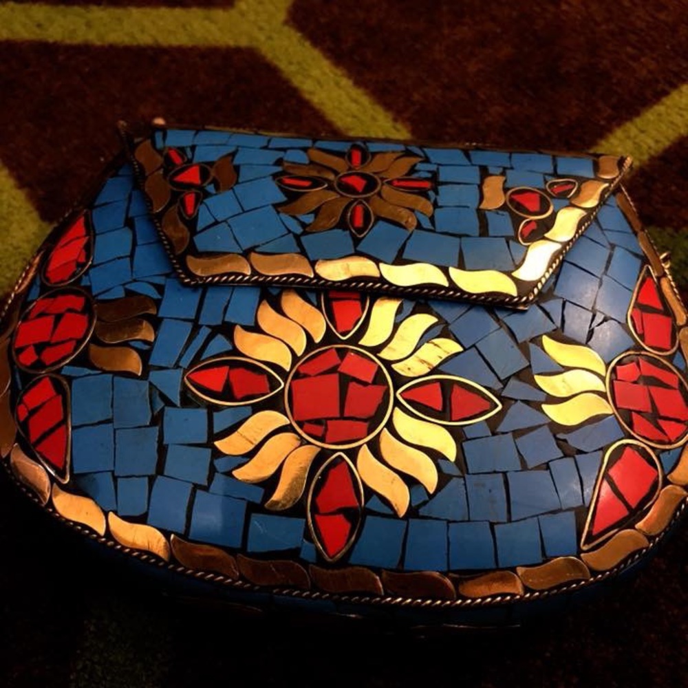 Antique hand purse